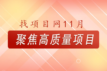 11月高質量項目